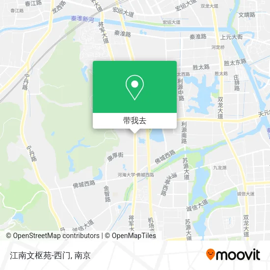 江南文枢苑-西门地图