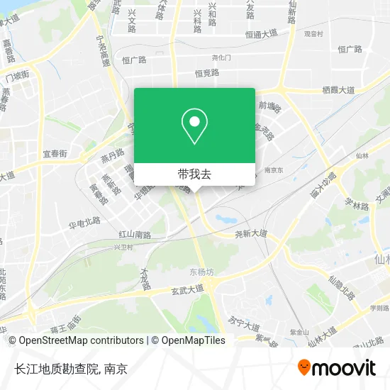 长江地质勘查院地图