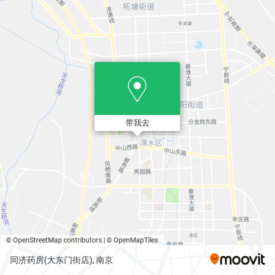 同济药房(大东门街店)地图