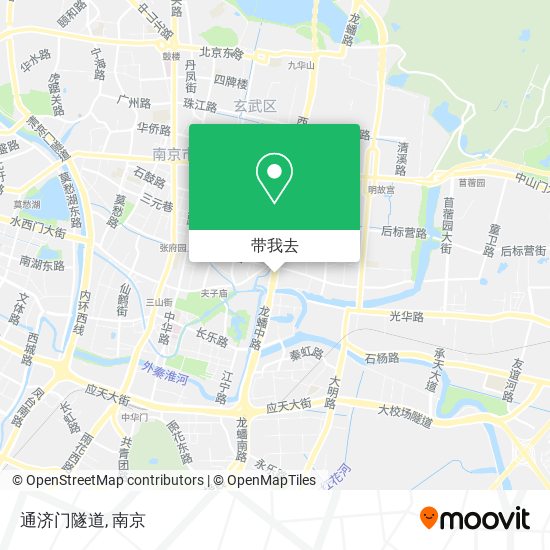 通济门隧道地图
