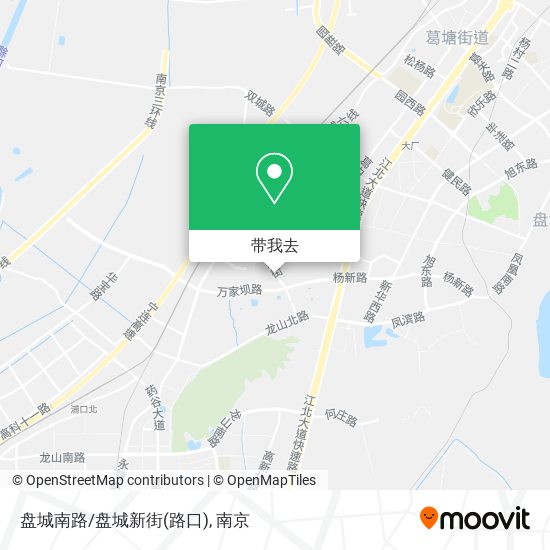 盘城南路/盘城新街(路口)地图