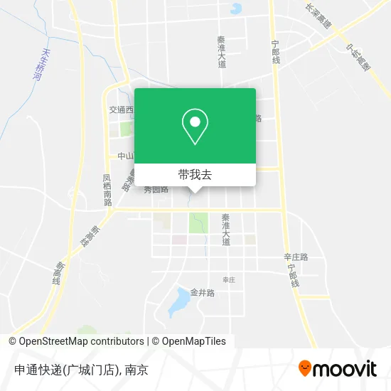 申通快递(广城门店)地图