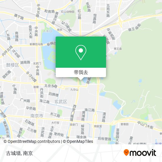 古城墙地图