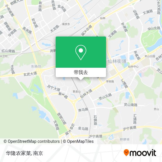 华隆农家菜地图