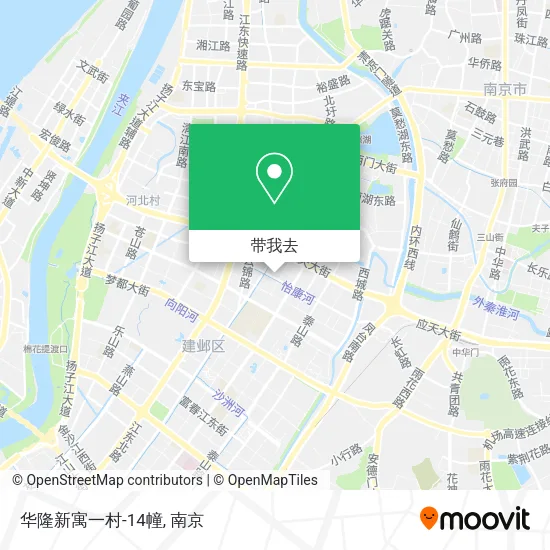 华隆新寓一村-14幢地图
