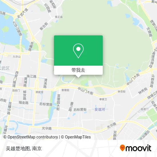 吴越楚地图地图