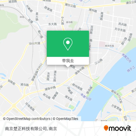 南京楚正科技有限公司地图