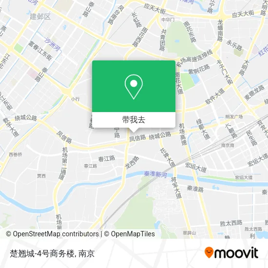 楚翘城-4号商务楼地图