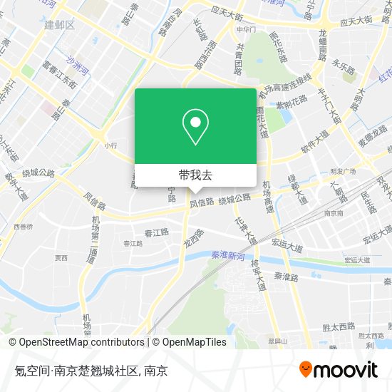 氪空间·南京楚翘城社区地图