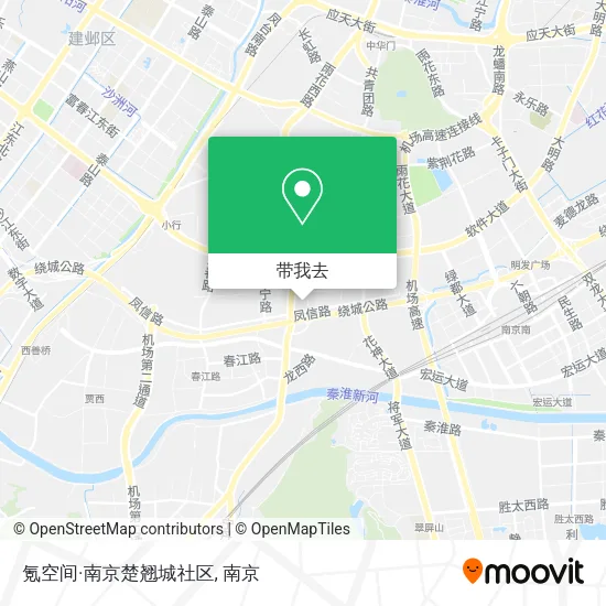 氪空间·南京楚翘城社区地图