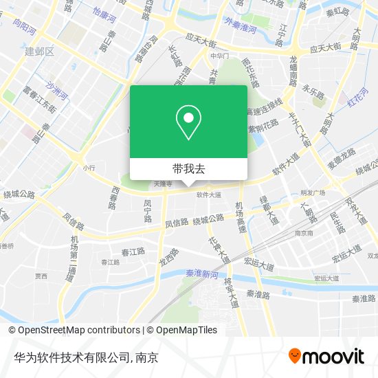 华为软件技术有限公司地图