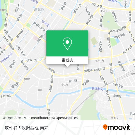 软件谷大数据基地地图