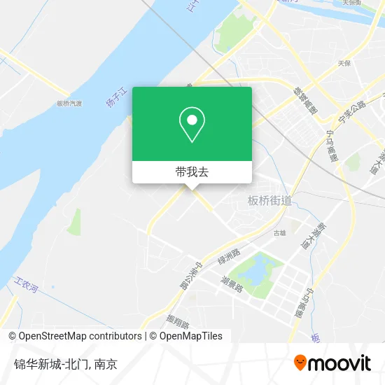 锦华新城-北门地图