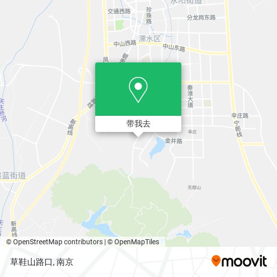 草鞋山路口地图