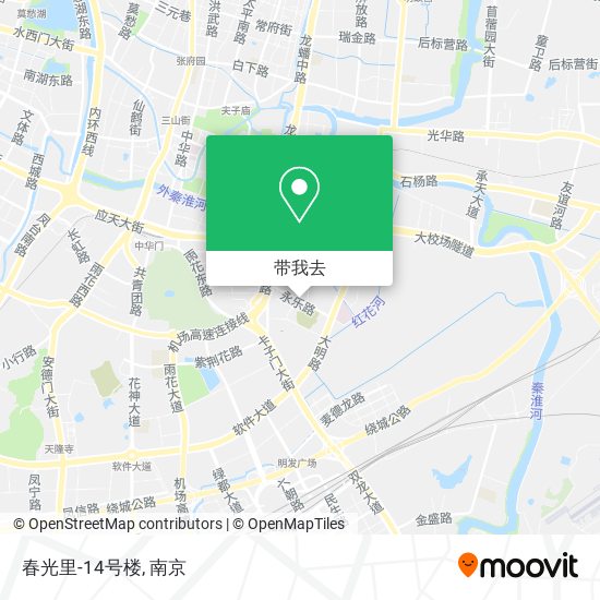 春光里-14号楼地图
