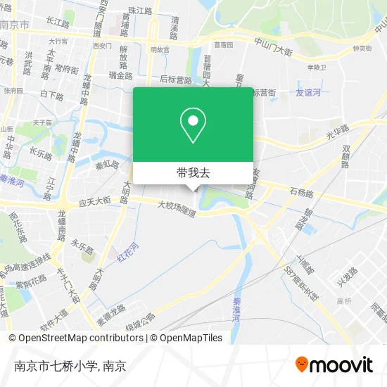 南京市七桥小学地图