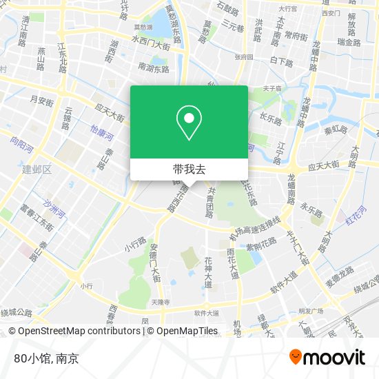 80小馆地图