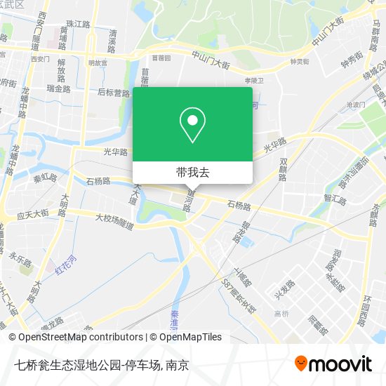 七桥瓮生态湿地公园-停车场地图