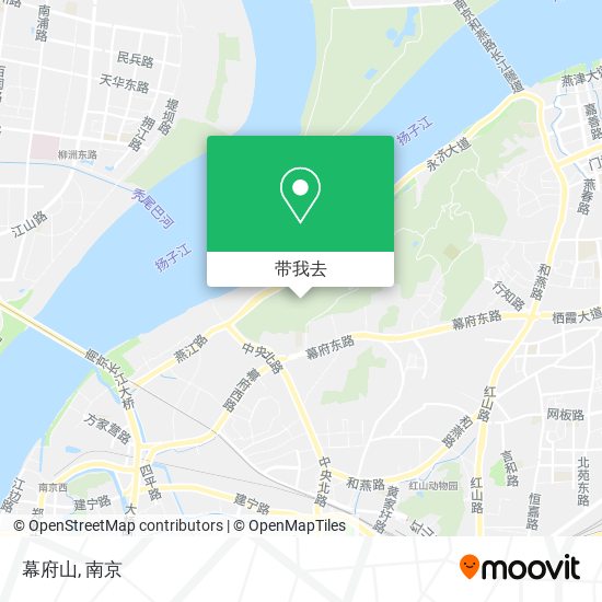 幕府山地图