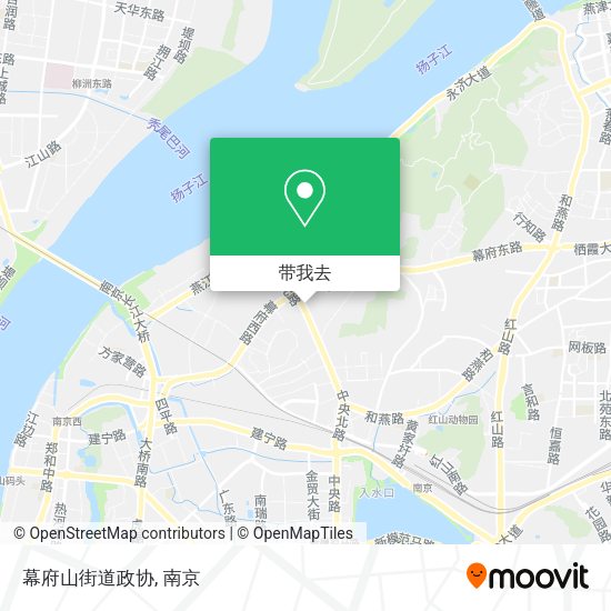 幕府山街道政协地图