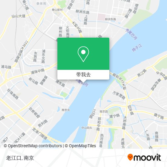 老江口地图