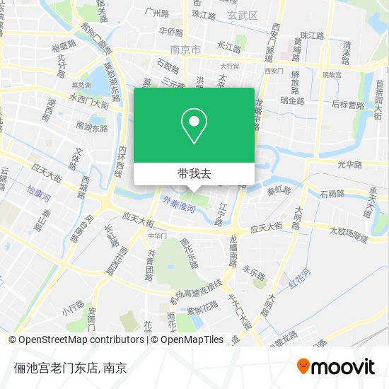 俪池宫老门东店地图