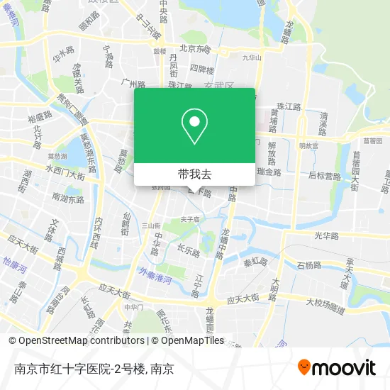 南京市红十字医院-2号楼地图