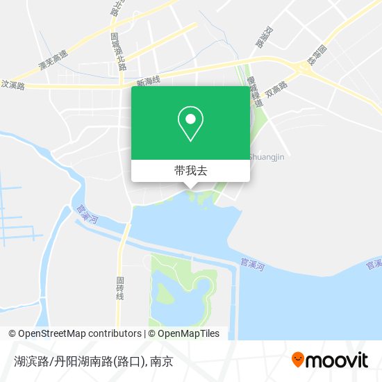 湖滨路/丹阳湖南路(路口)地图