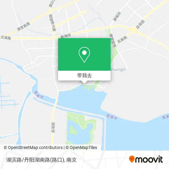 湖滨路/丹阳湖南路(路口)地图