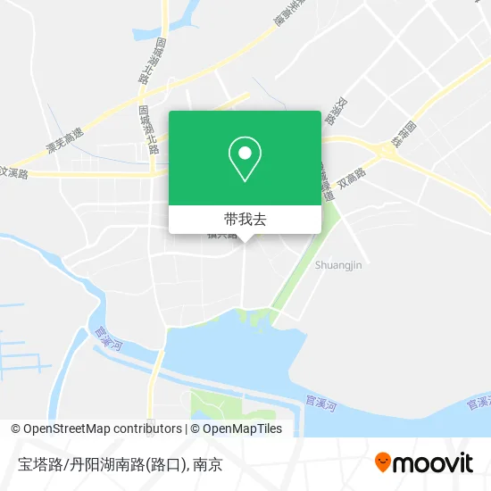 宝塔路/丹阳湖南路(路口)地图