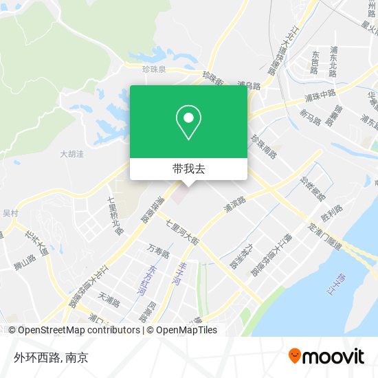 外环西路地图