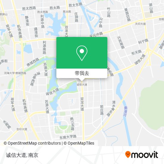 诚信大道地图