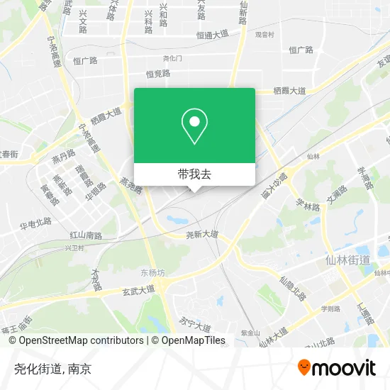 尧化街道地图