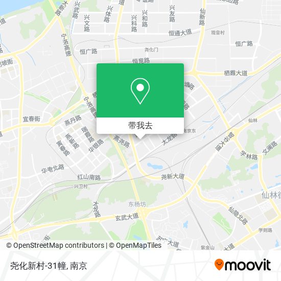 尧化新村-31幢地图