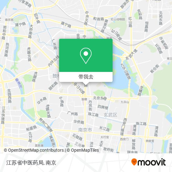 江苏省中医药局地图