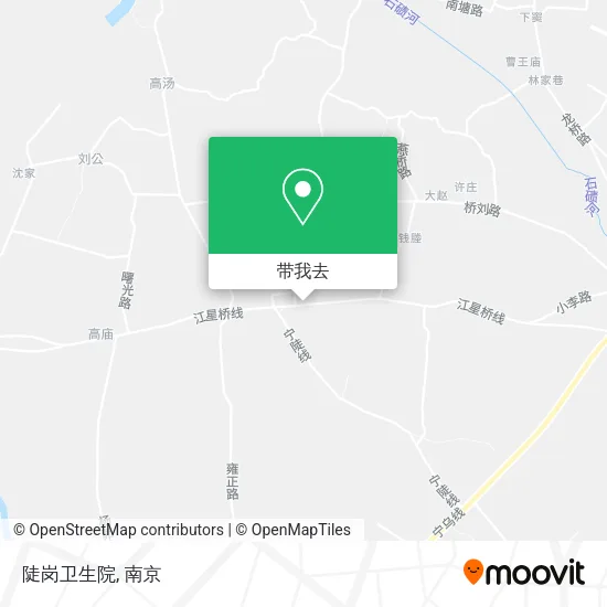 陡岗卫生院地图