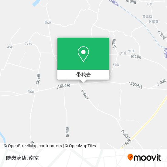 陡岗药店地图