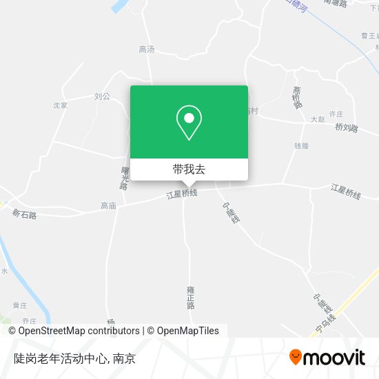 陡岗老年活动中心地图