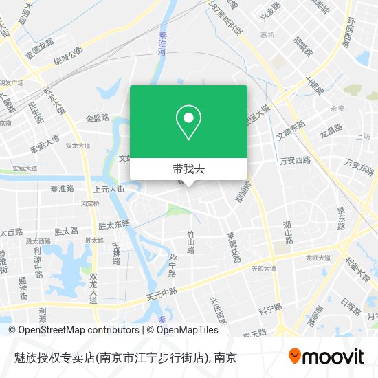 魅族授权专卖店(南京市江宁步行街店)地图