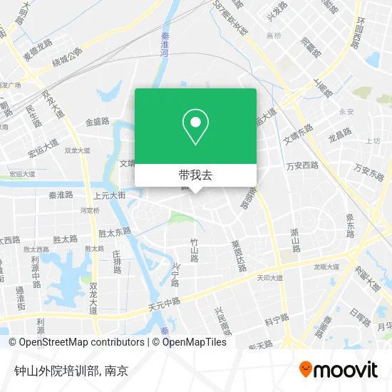 钟山外院培训部地图