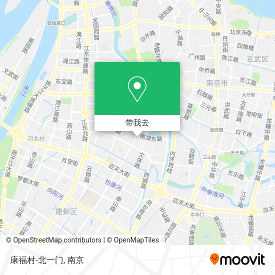康福村-北一门地图