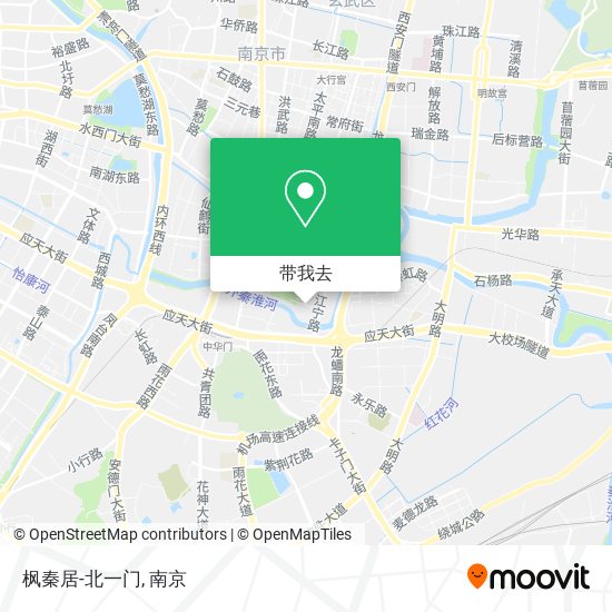 枫秦居-北一门地图