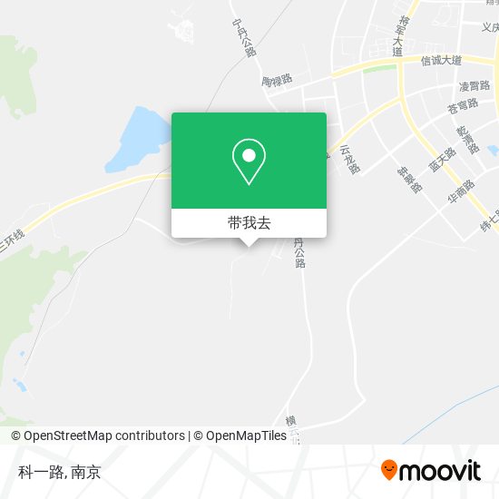 科一路地图