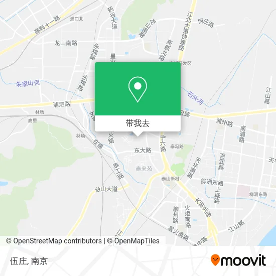 伍庄地图