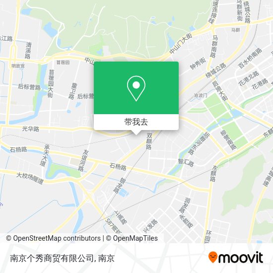 南京个秀商贸有限公司地图