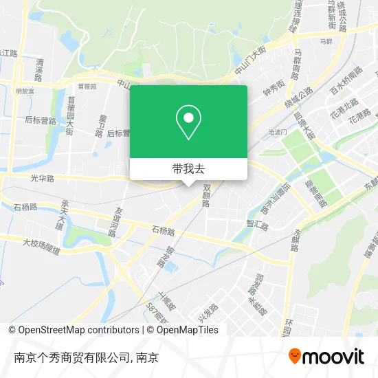 南京个秀商贸有限公司地图