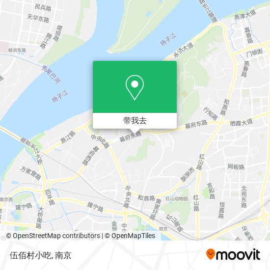 伍佰村小吃地图