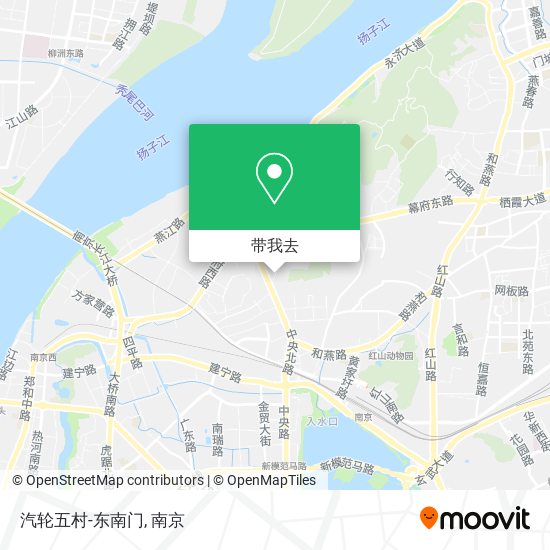 汽轮五村-东南门地图