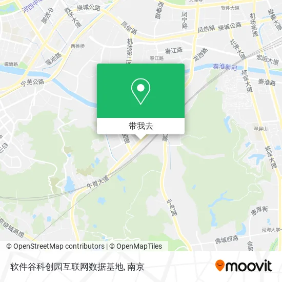 软件谷科创园互联网数据基地地图