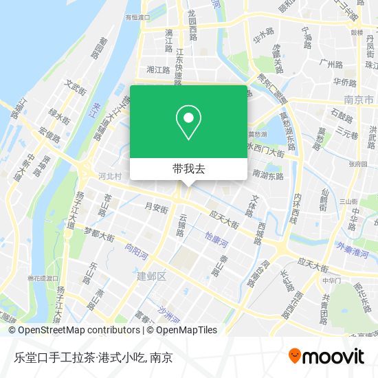 乐堂口手工拉茶·港式小吃地图